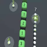 2048 Snake 3D Block