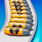 Snake of Bullets Collect and Shoot!